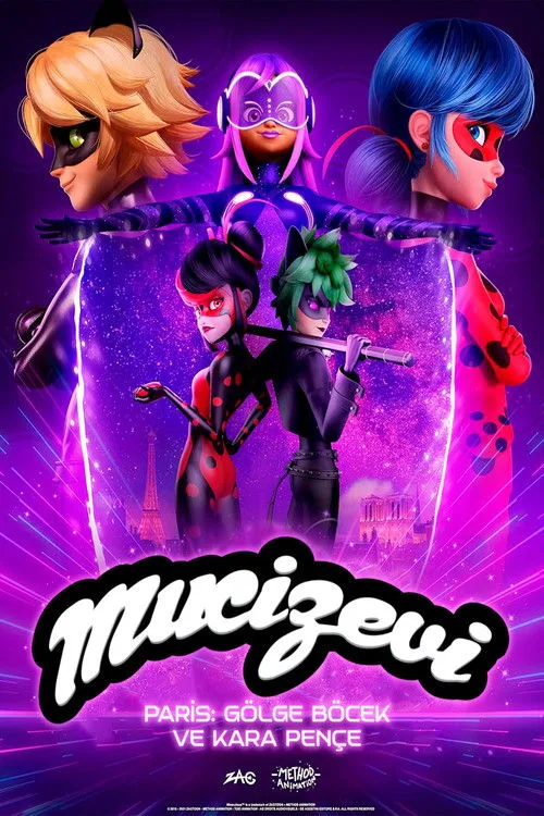 Mucizevi Paris: Gölge Böcek ve Kara Pençe film posteri