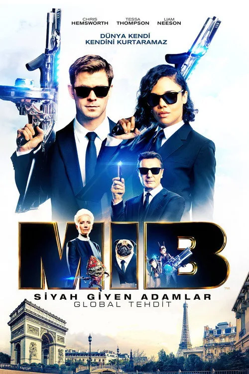 Siyah Giyen Adamlar: Global Tehdit film posteri