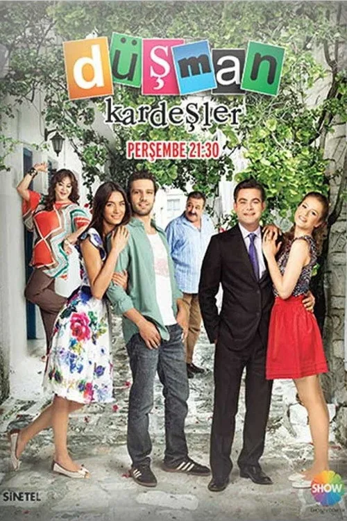 Düşman Kardeşler dizi posteri