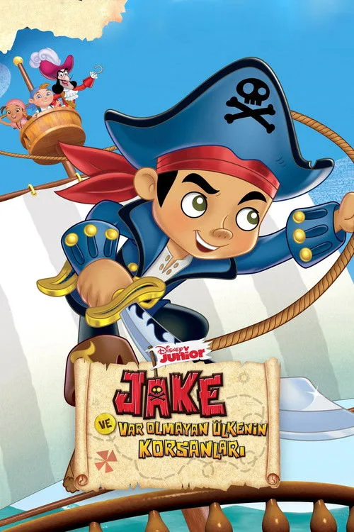 Jake ve Var Olmayan Ülkenin Korsanları dizi posteri