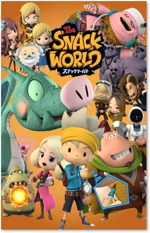 Snack World dizi posteri
