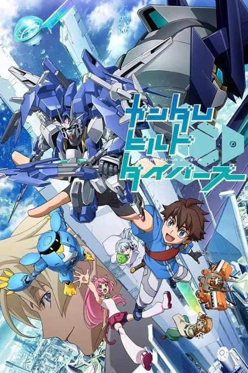 Gundam Build Divers dizi posteri