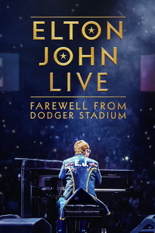 Elton John Live: Farewell from Dodger Stadium film posteri