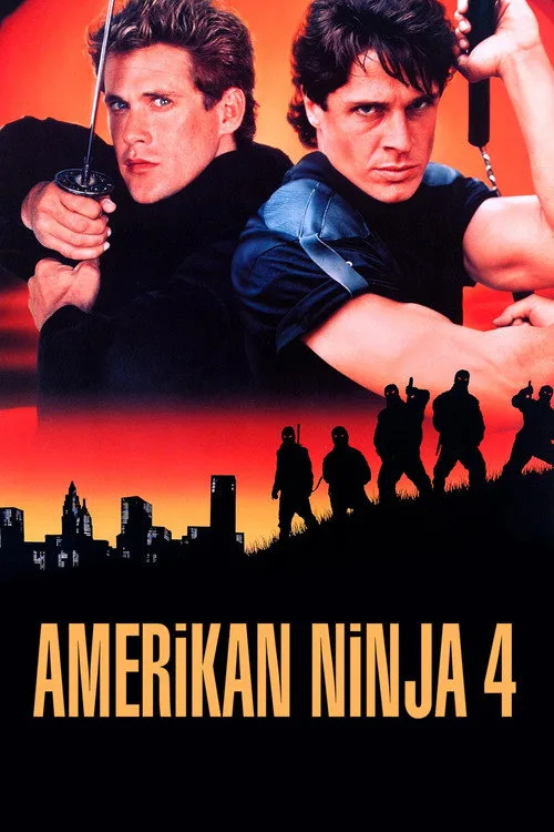 Amerikan Ninja 4 film posteri