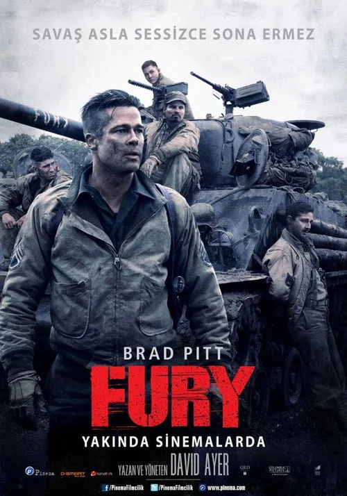 Fury film posteri