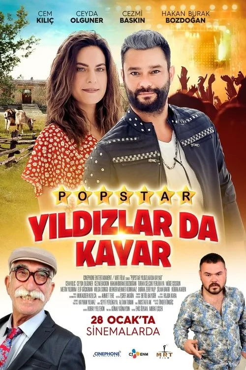 Yıldızlar Da Kayar: Popstar film posteri