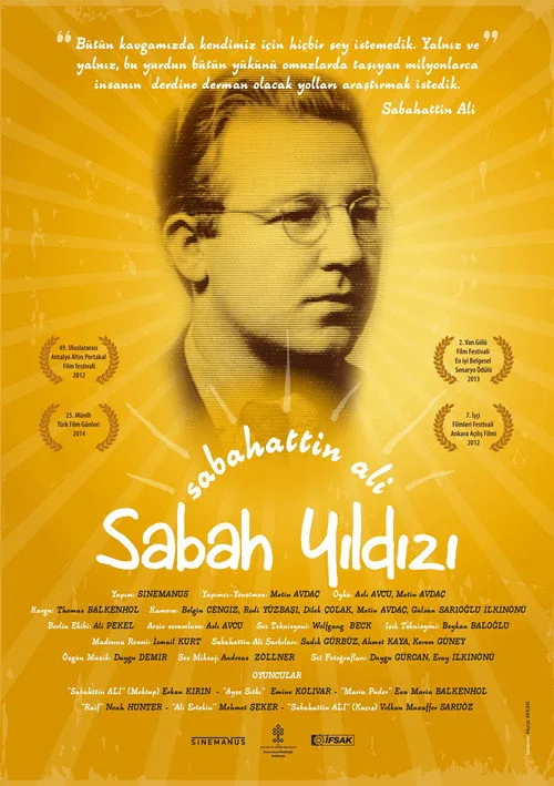 Sabahattin Ali: Sabah Yıldızı film posteri