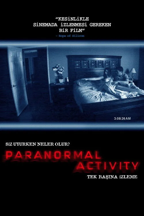 Paranormal Activity film posteri