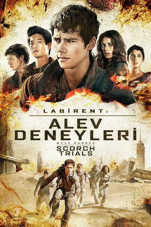 Labirent: Alev Deneyleri film posteri