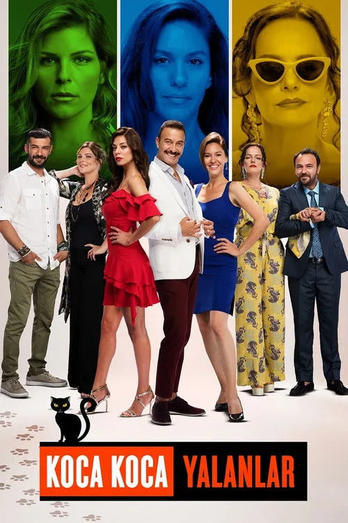 Koca Koca Yalanlar dizi posteri