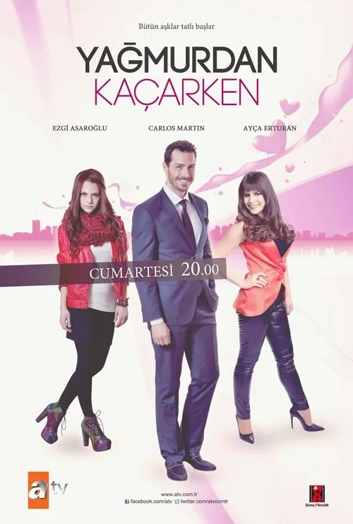 Yağmurdan Kaçarken dizi posteri