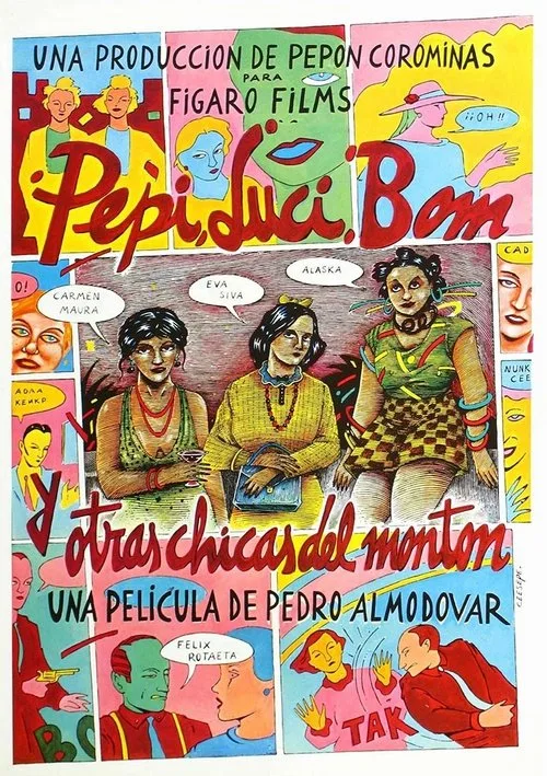 Pepi, Luci, Bom y otras chicas del montón film posteri