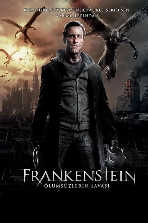 Frankenstein: Ölümsüzlerin Savaşı film posteri