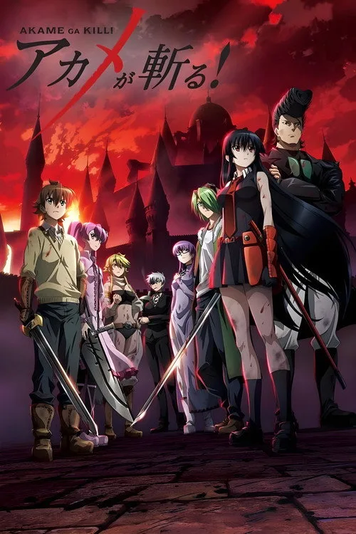 Akame ga Kill! dizi posteri