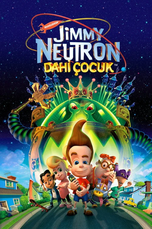 Jimmy Neutron: Dahi Çocuk film posteri