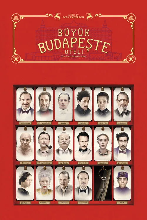 Büyük Budapeşte Oteli film posteri