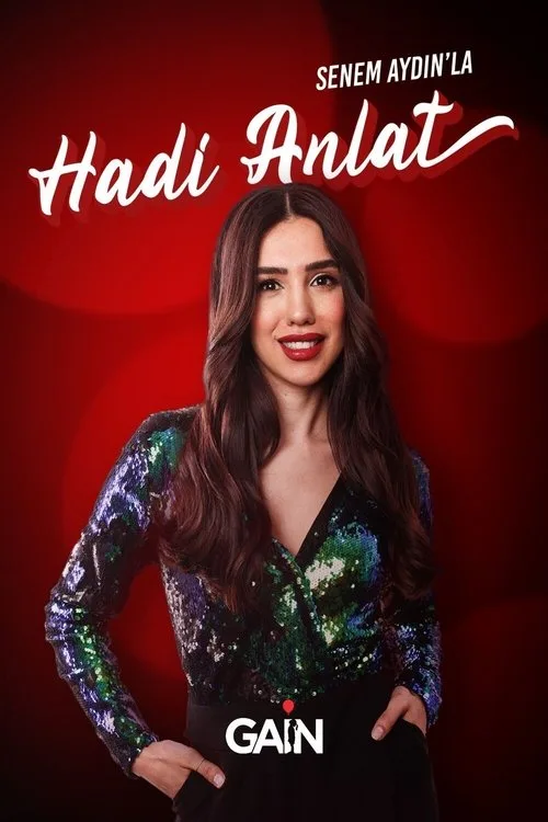 Senem Aydın'la Hadi Anlat dizi posteri