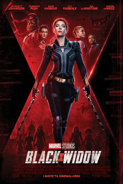 Black Widow film posteri