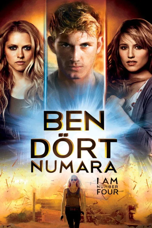 Ben Dört Numara film posteri