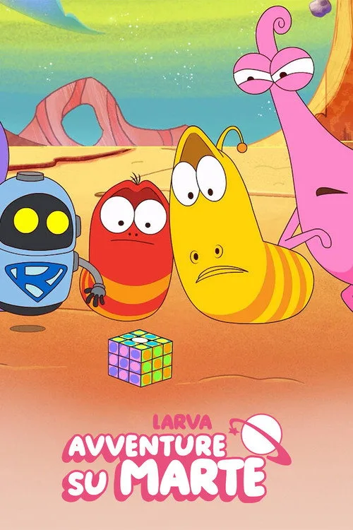 Larva Mars'ta dizi posteri
