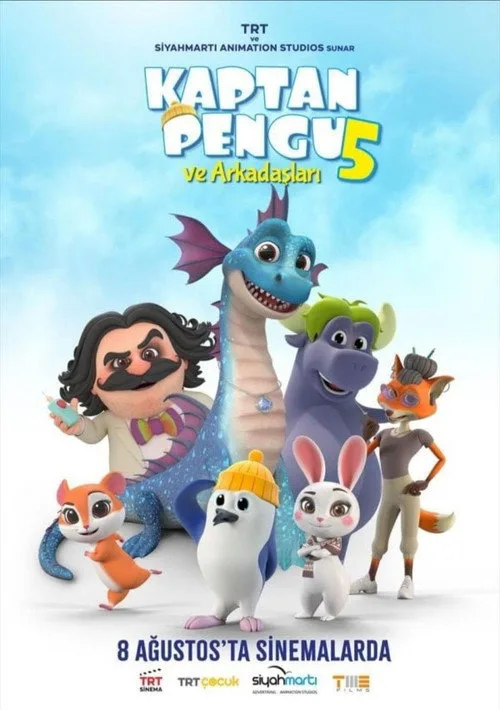 Kaptan Pengu ve Arkadaşları 5 film posteri