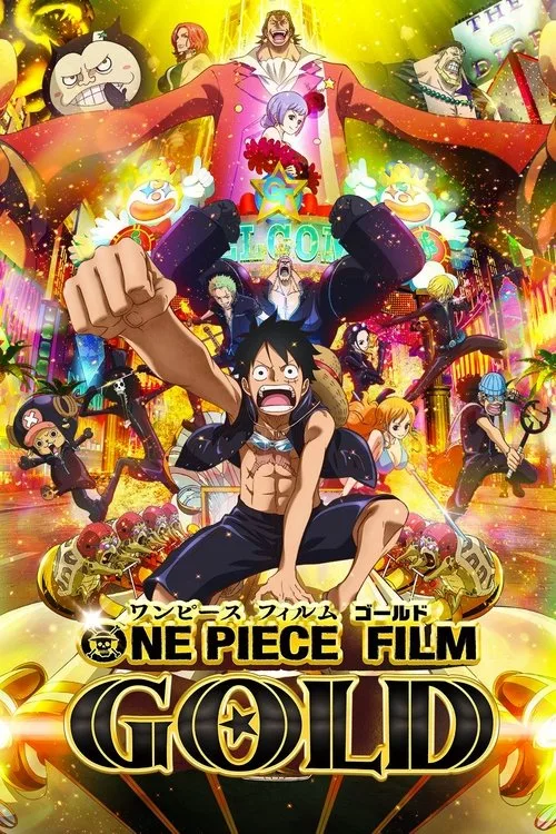 One Piece Film: Gold film posteri