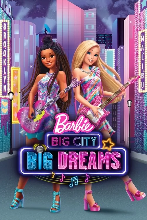 Barbie: Big City, Big Dreams film posteri