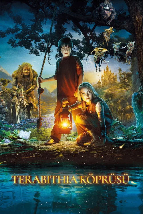 Terabithia Köprüsü film posteri