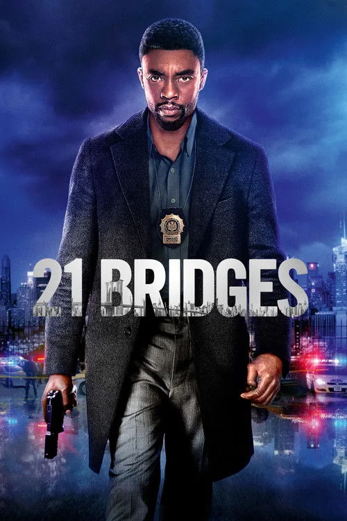 21 Bridges film posteri