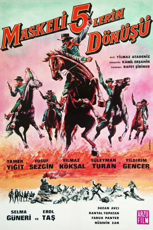 Maskeli Beşlerin Dönüşü film posteri