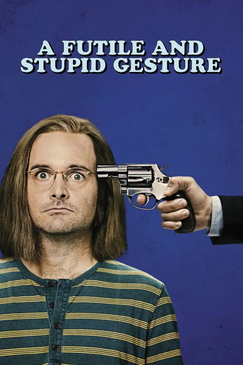 A Futile and Stupid Gesture film posteri