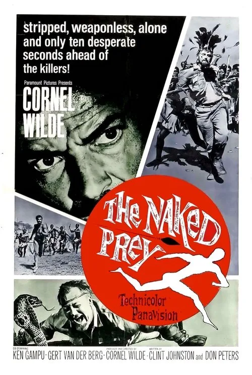 The Naked Prey film posteri