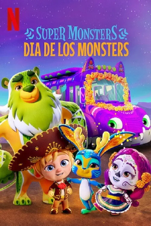 Super Monsters: Dia de los Monsters film posteri