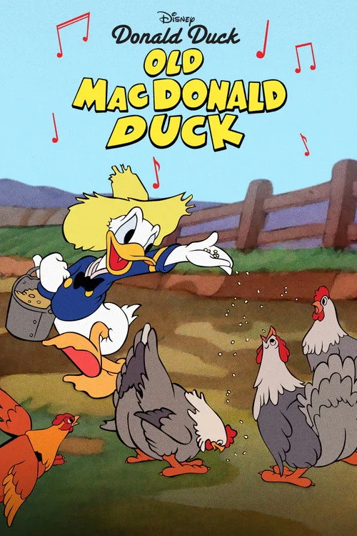 Old MacDonald Duck film posteri