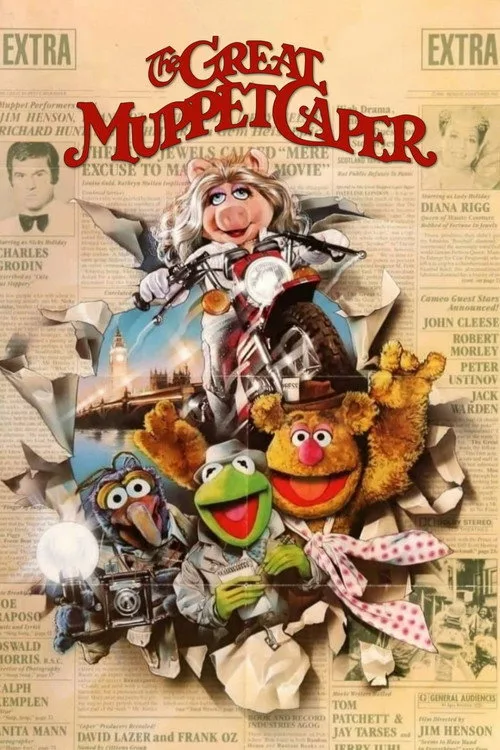 The Great Muppet Caper film posteri