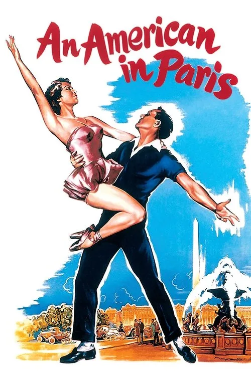 Paris'te Bir Amerikali film posteri