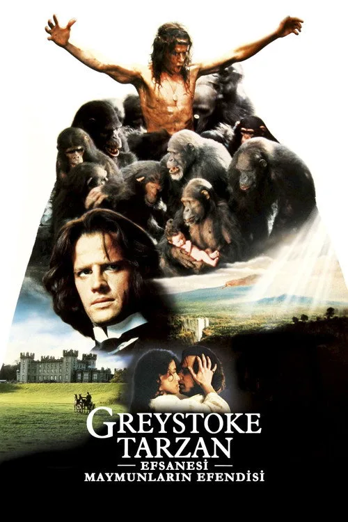 Greystoke: Tarzan Efsanesi, Maymunların Efendisi film posteri