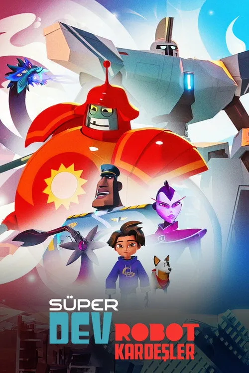 Süper Dev Robot Kardeşler dizi posteri