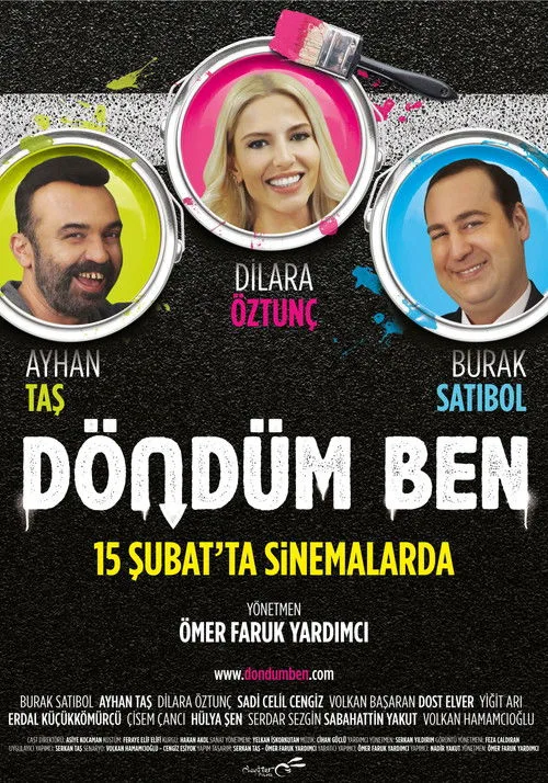 Döndüm Ben film posteri