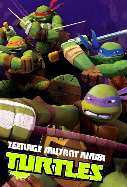 Genç Mutant Ninja Kaplumbağalar dizi posteri