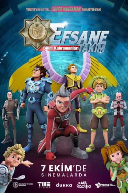 Efsane Takım: Bilim Kahramanları film posteri