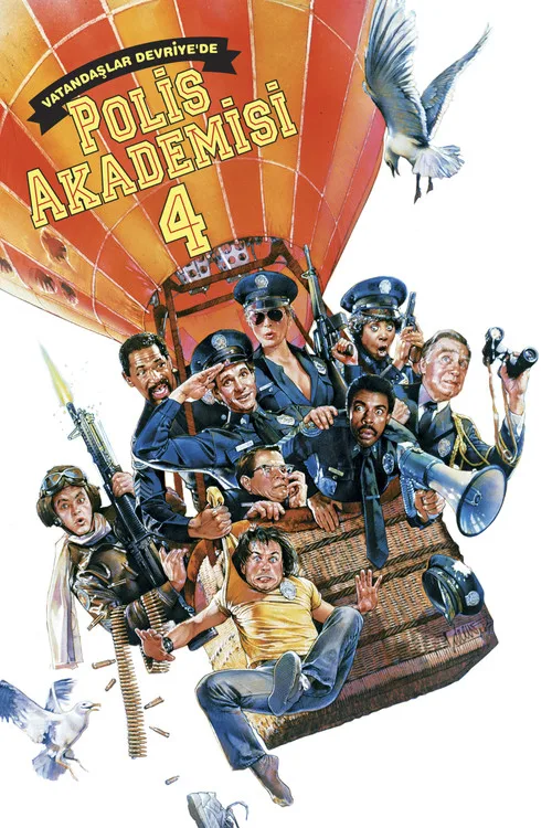 Polis Akademisi 4: Vatandaşlar Devriyede film posteri