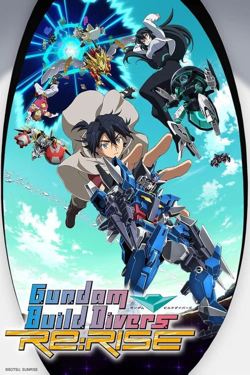 Gundam Build Divers Re: Rise dizi posteri
