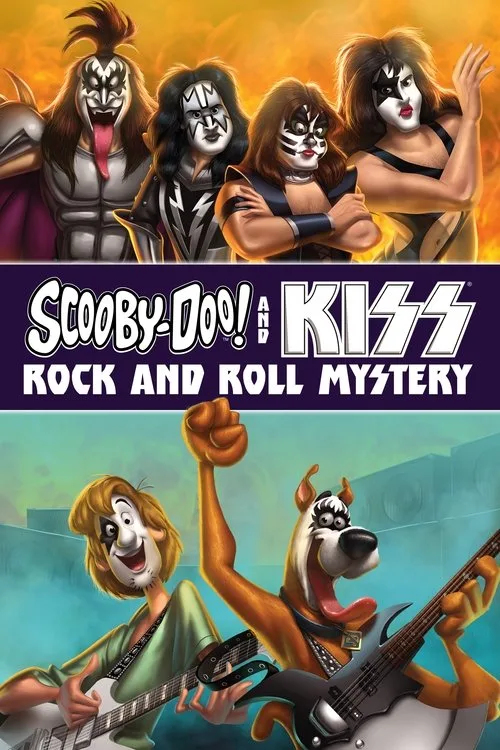 Scooby-Doo! ve Kiss: Rock and Roll Gizemi film posteri