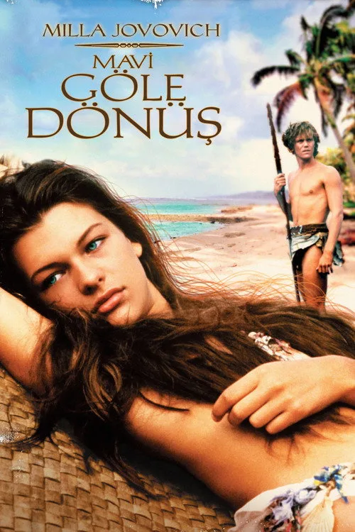 Mavi göle dönüş film posteri