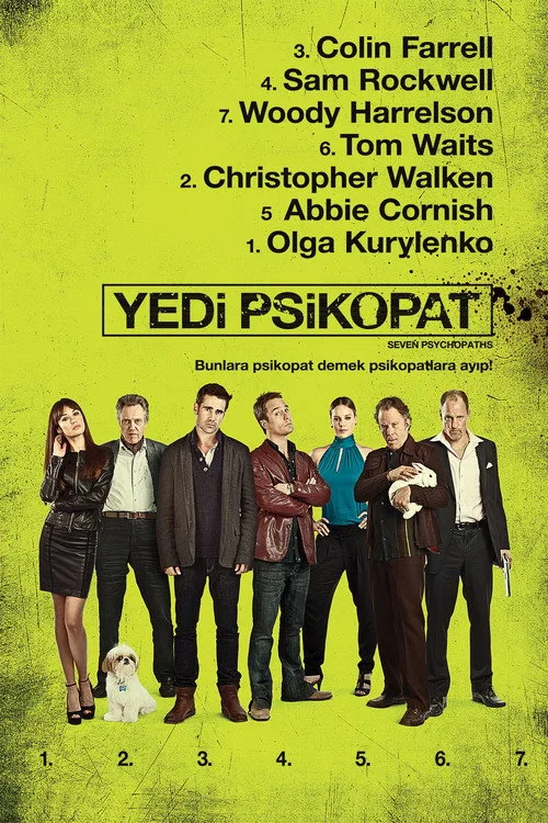 Yedi Psikopat film posteri