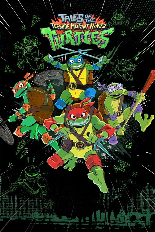 Tales of the Teenage Mutant Ninja Turtles dizi posteri