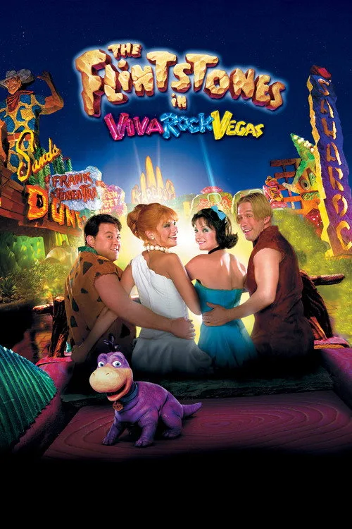 Çakmaktaşlar Taş Vegas'ta film posteri