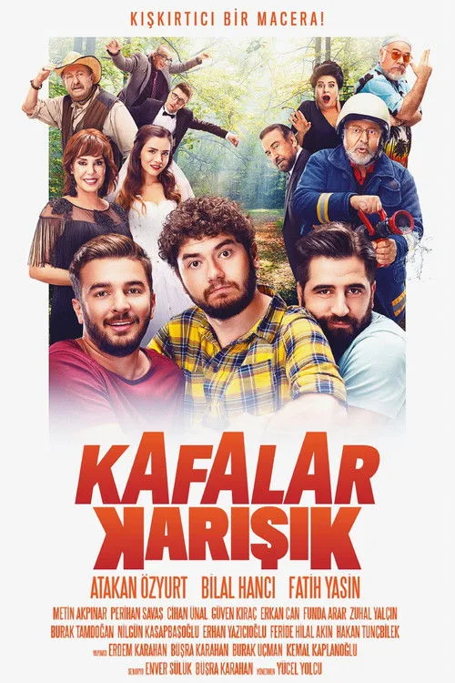 Kafalar Karışık film posteri