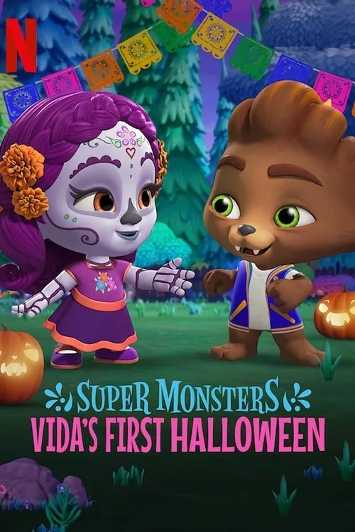 Super Monsters: Vida's First Halloween film posteri
